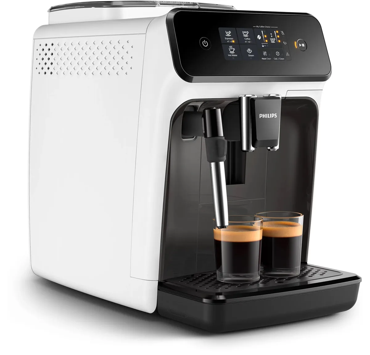 Кавоварка Philips Series 1200, об'єм 1.8л, для зернової та меленого кави, з ручним капучинатором та 2 авторськими рецептами, кольо