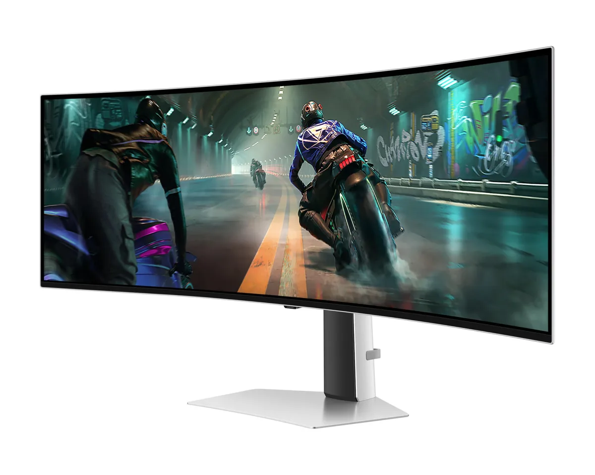 Монитор Samsung 48.7" Odyssey G9 49DG910 HDMI, DP, USB, USB-C, OLED, 5120x1440, 32:9, 144Гц, 0.3мс, изогнутый.