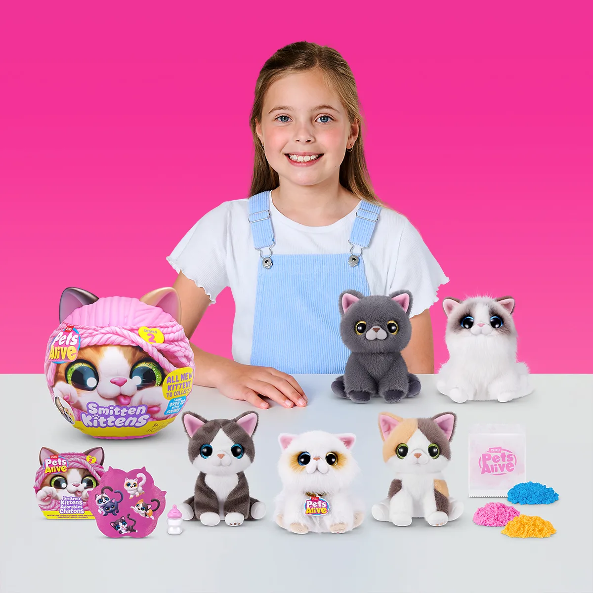 Интерактивный игровой набор Pets & Robo Alive мягкая игрушка 16х13 см полиэстер