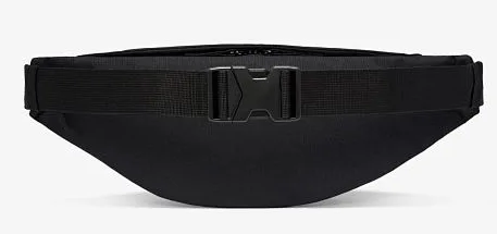Сумка на пояс NIKE поліестер 41х10х15 см чорний зелений унісекс