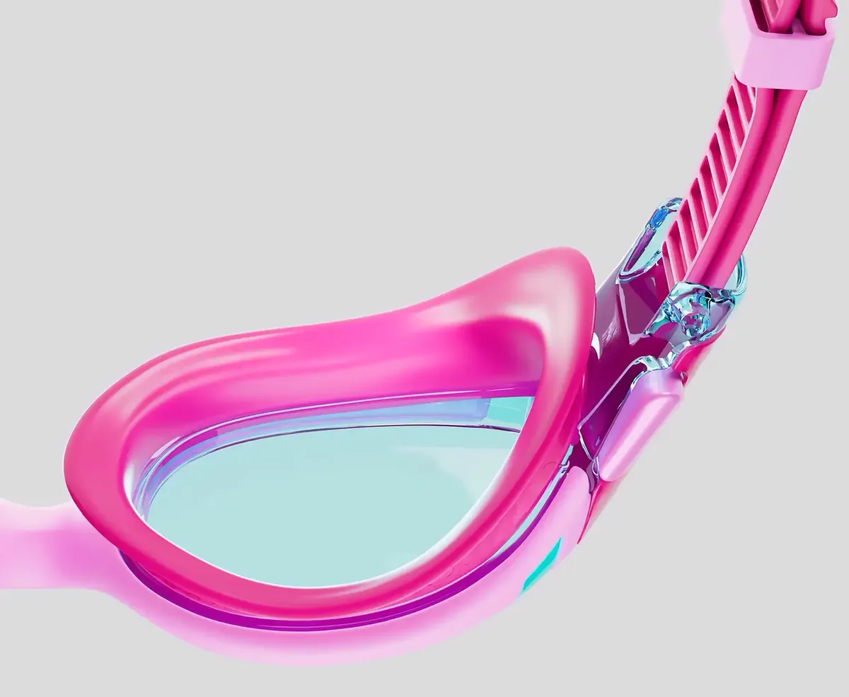 Очки для плавания Speedo силикон OSFM розовые