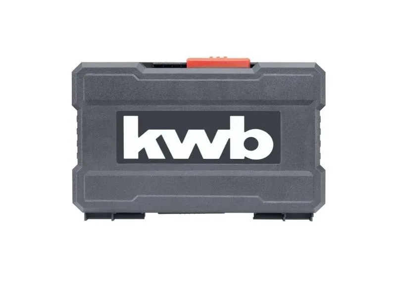 Набір біт та свердл KWB 39 шт пластиковий кейс для домашнього ремонту свердла та біти