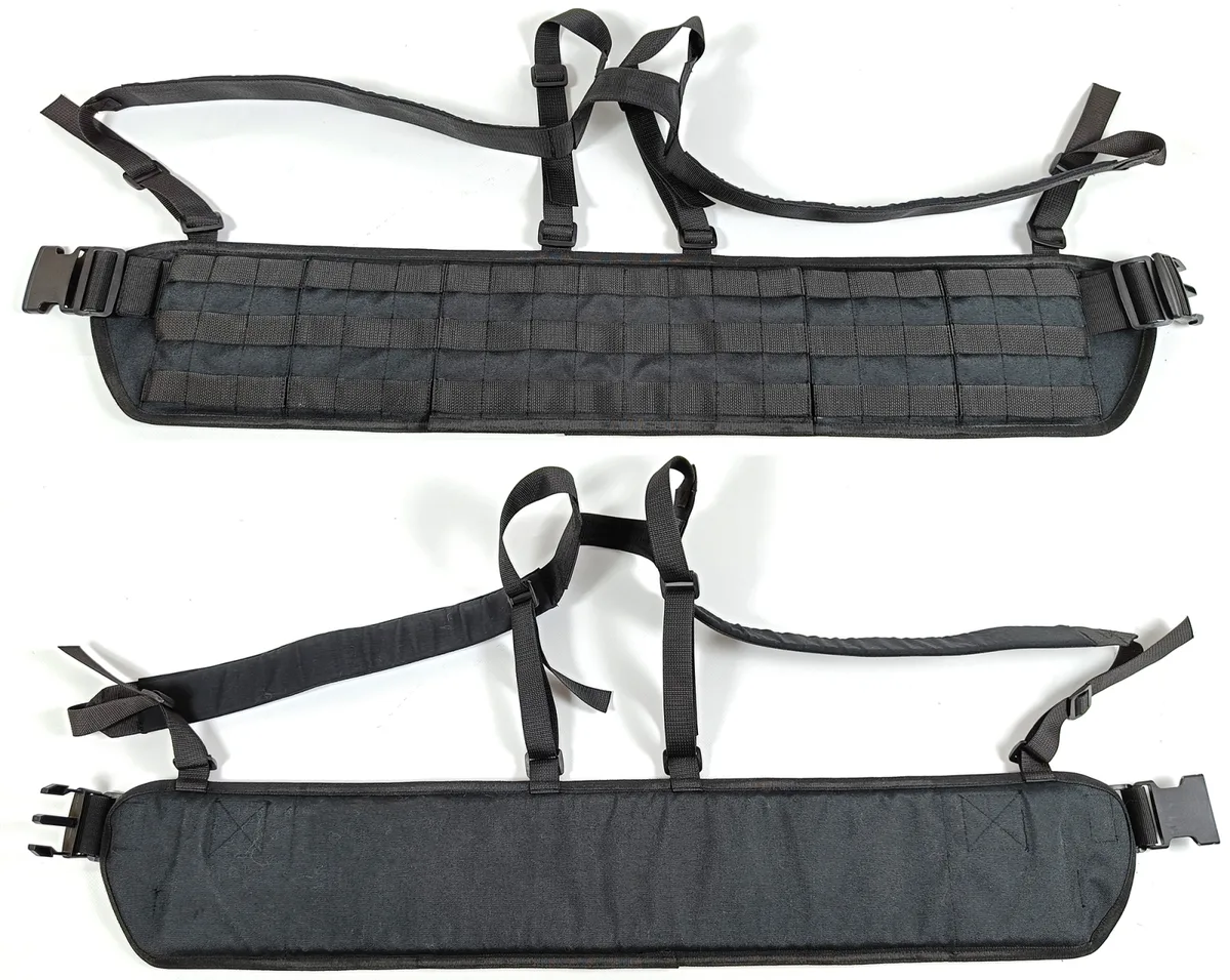 Тактичний пояс EasyFit Cordura 1050 85-140 см Чорний