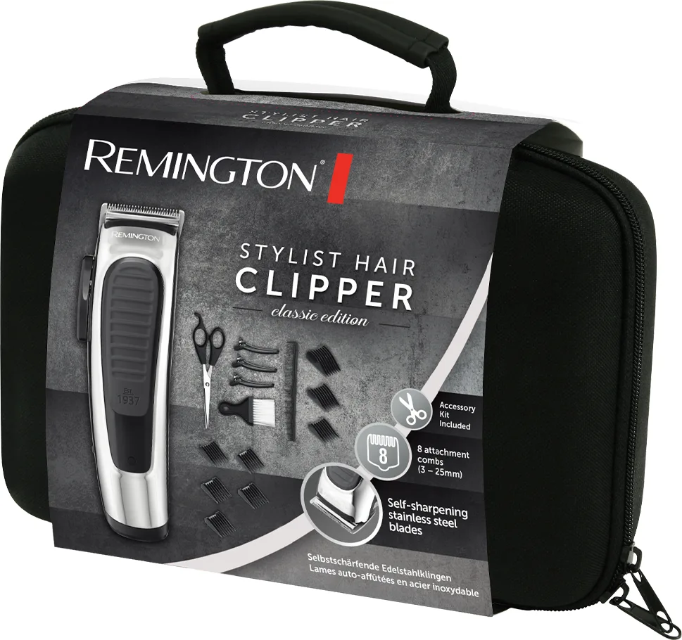 Машинка для стрижки Remington Нержавеющая сталь 0,5-25 мм Серебристая