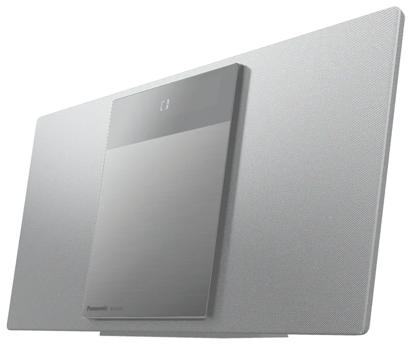Мікросистема Panasonic 40 Вт CD USB Bluetooth Алюміній Чорна