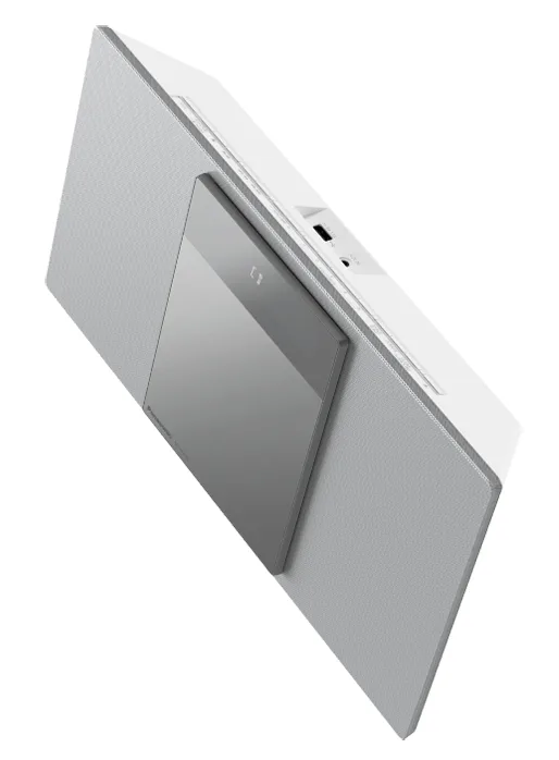 Мікросистема Panasonic 40 Вт CD USB Bluetooth Алюміній Чорна