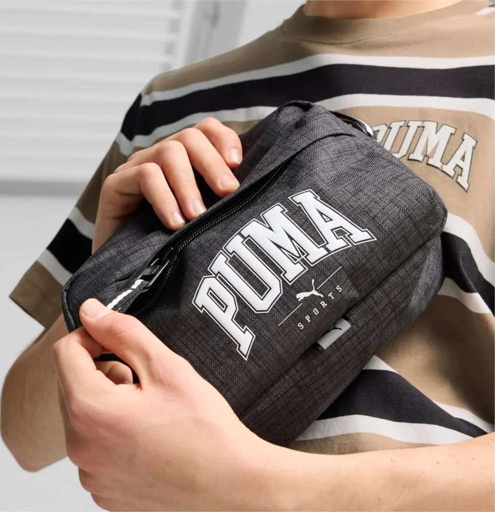 Сумка Puma 100% поліестер 21х15х10 см сірий