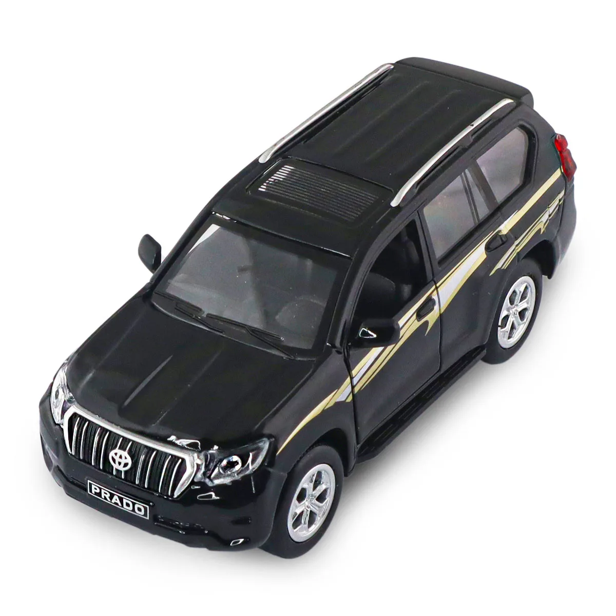 Автомодель TechnoDrive метал 12х5х5 см чорна