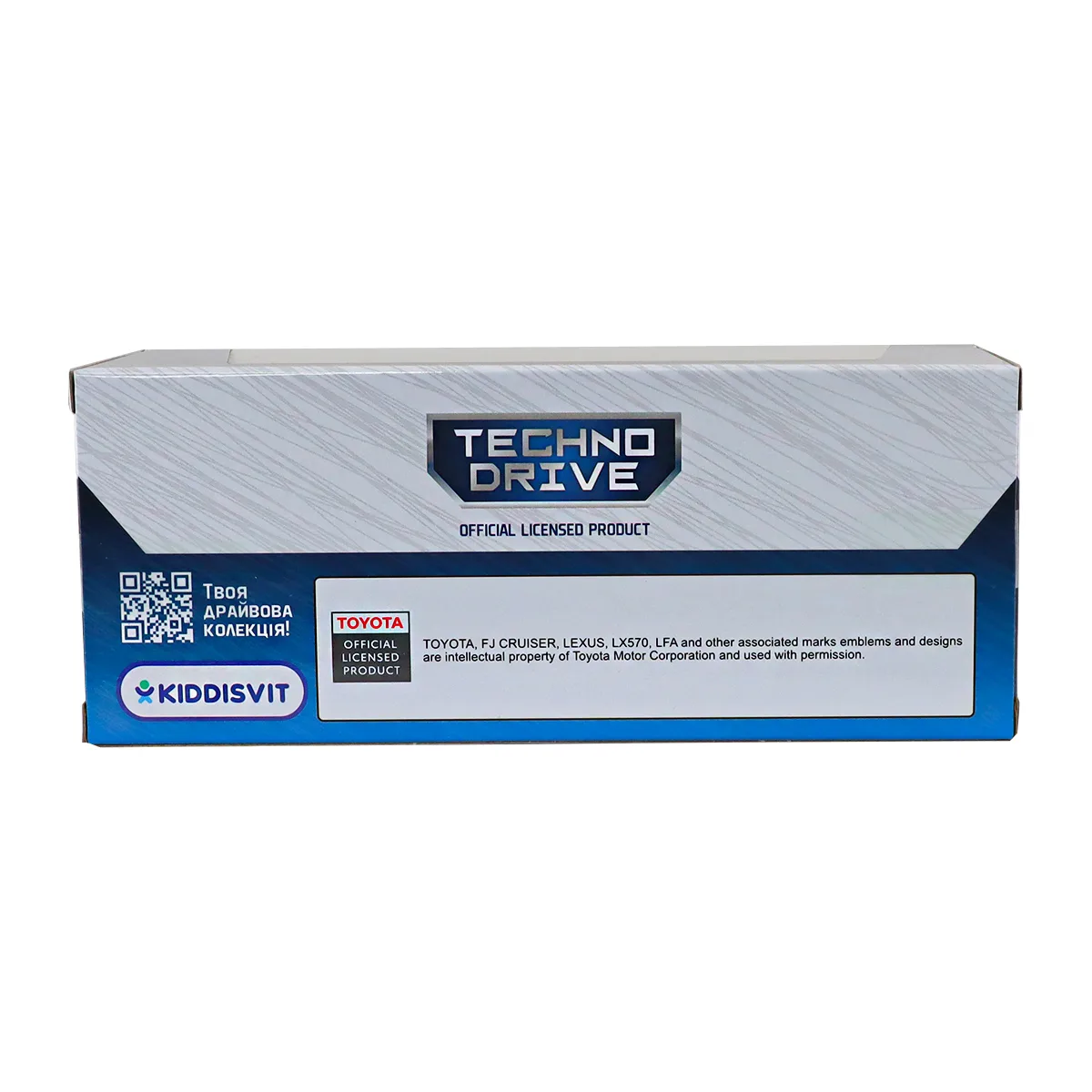 Автомодель TechnoDrive метал 12х5х5 см чорна