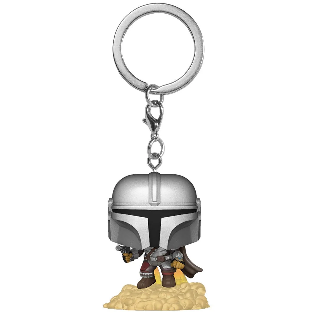 Брелок Funko POP: Mandalorian - Mandalorian w/ booster