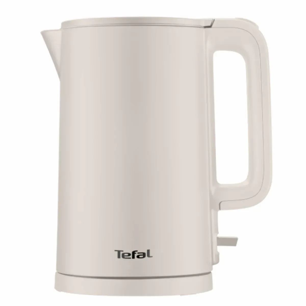 Електричний чайник Tefal Thermo Protect, 1.5л, пластиковий корпус, нержавіюча сталь, кремовий.