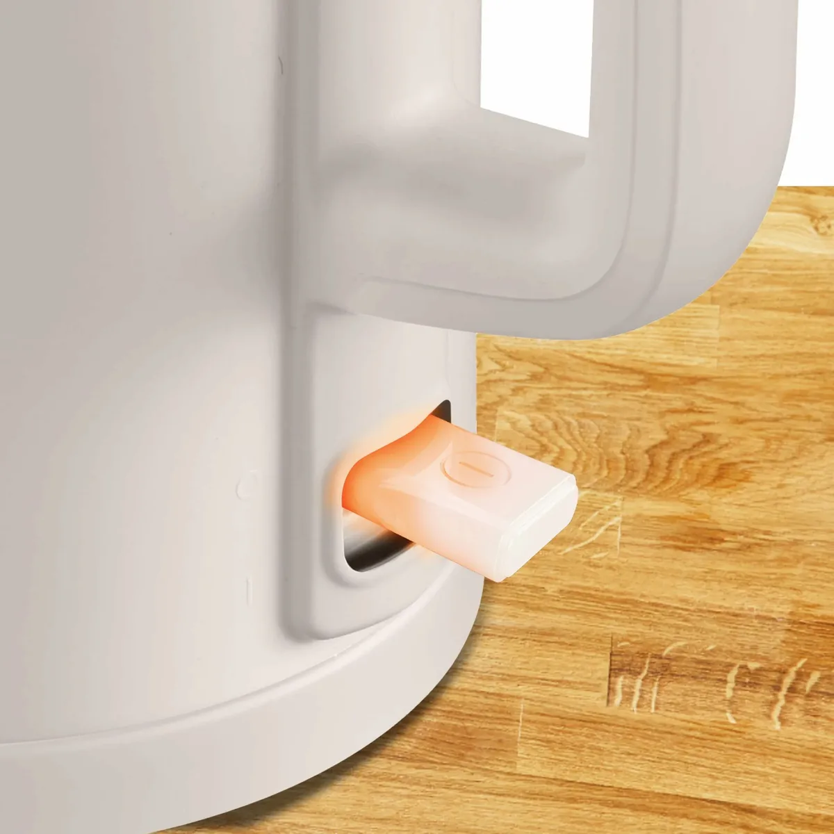 Електричний чайник Tefal Thermo Protect, 1.5л, пластиковий корпус, нержавіюча сталь, кремовий.