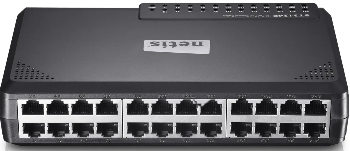 Комутатор Netis ST3124P 24xFE, Некерований