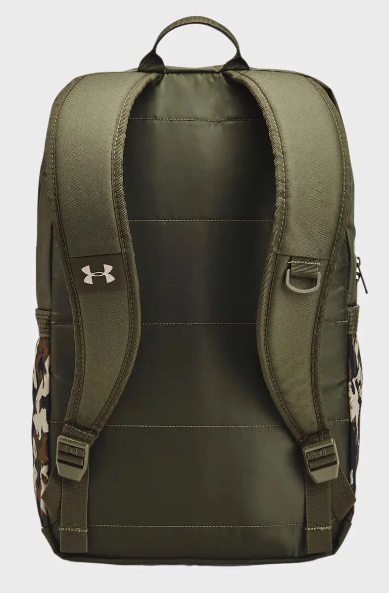Рюкзак Under Armour 100% полиэстер 28х46х15 см Оливковый