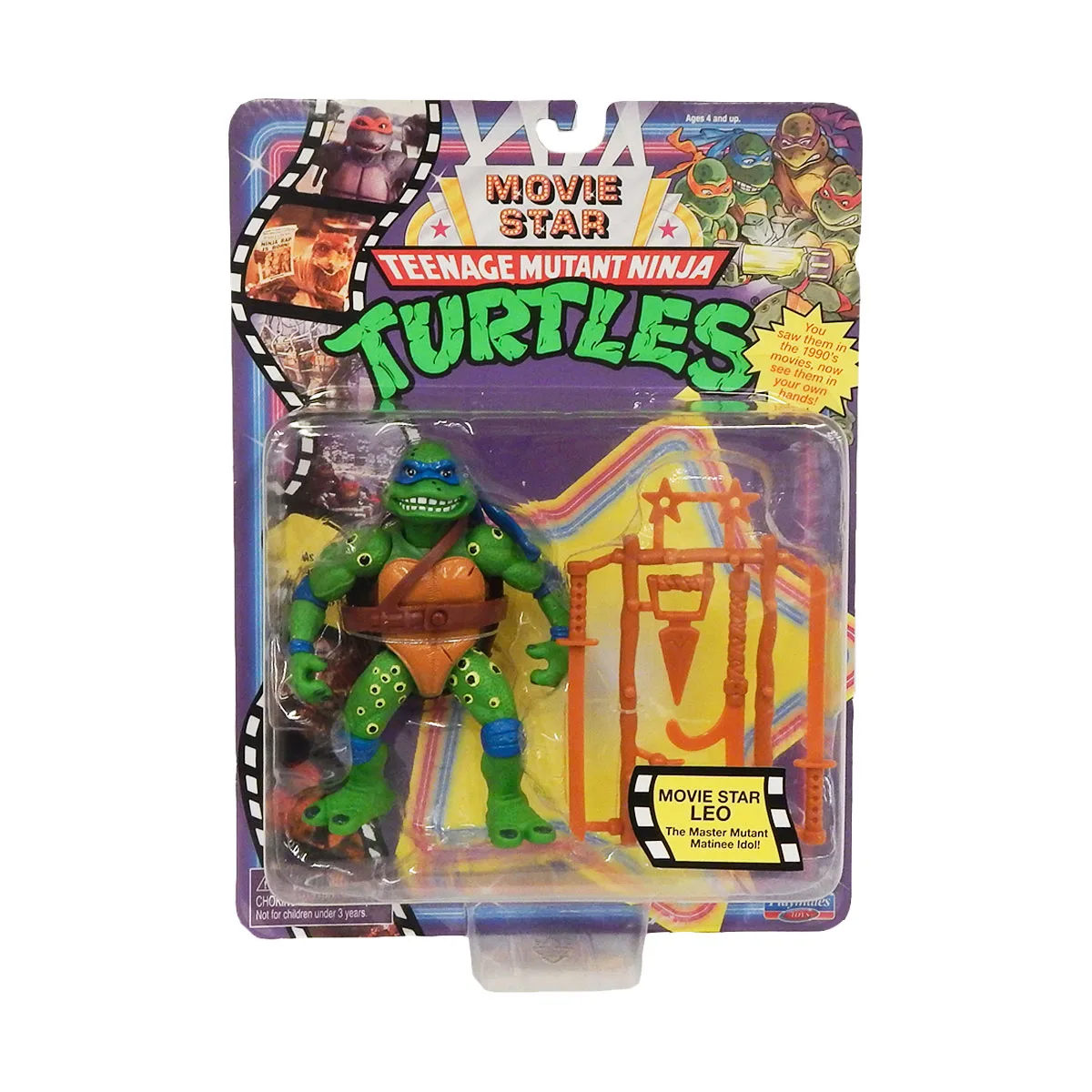 Фігурка TMNT Movie Star 1992 Леонардо полімер 12 см