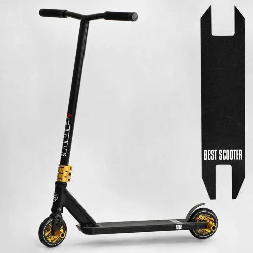 Труковий самокат Best Scooter HOP HIC-система з алюмінієвим диском та дека для дітей та підлітків.