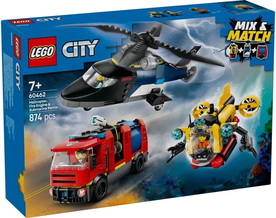 Конструктор LEGO City 874 деталей різнокольоровий для дітей від 7 років