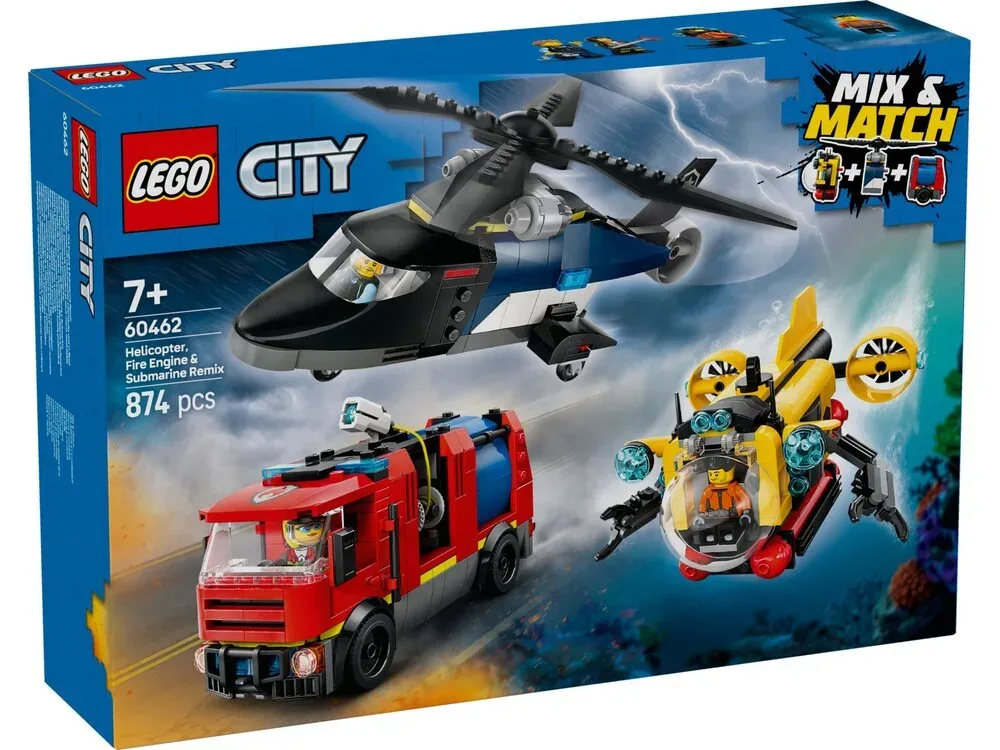Конструктор LEGO City 874 деталей різнокольоровий для дітей від 7 років