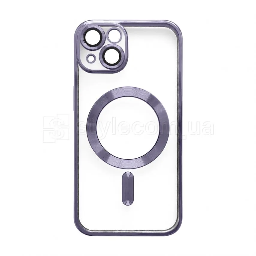 Чохол MagSafe для iPhone 14 силікон фіолетовий