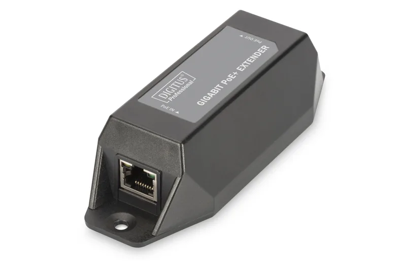 PoE-Екстендер DIGITUS Gigabit PoE+, 22W, 100m
