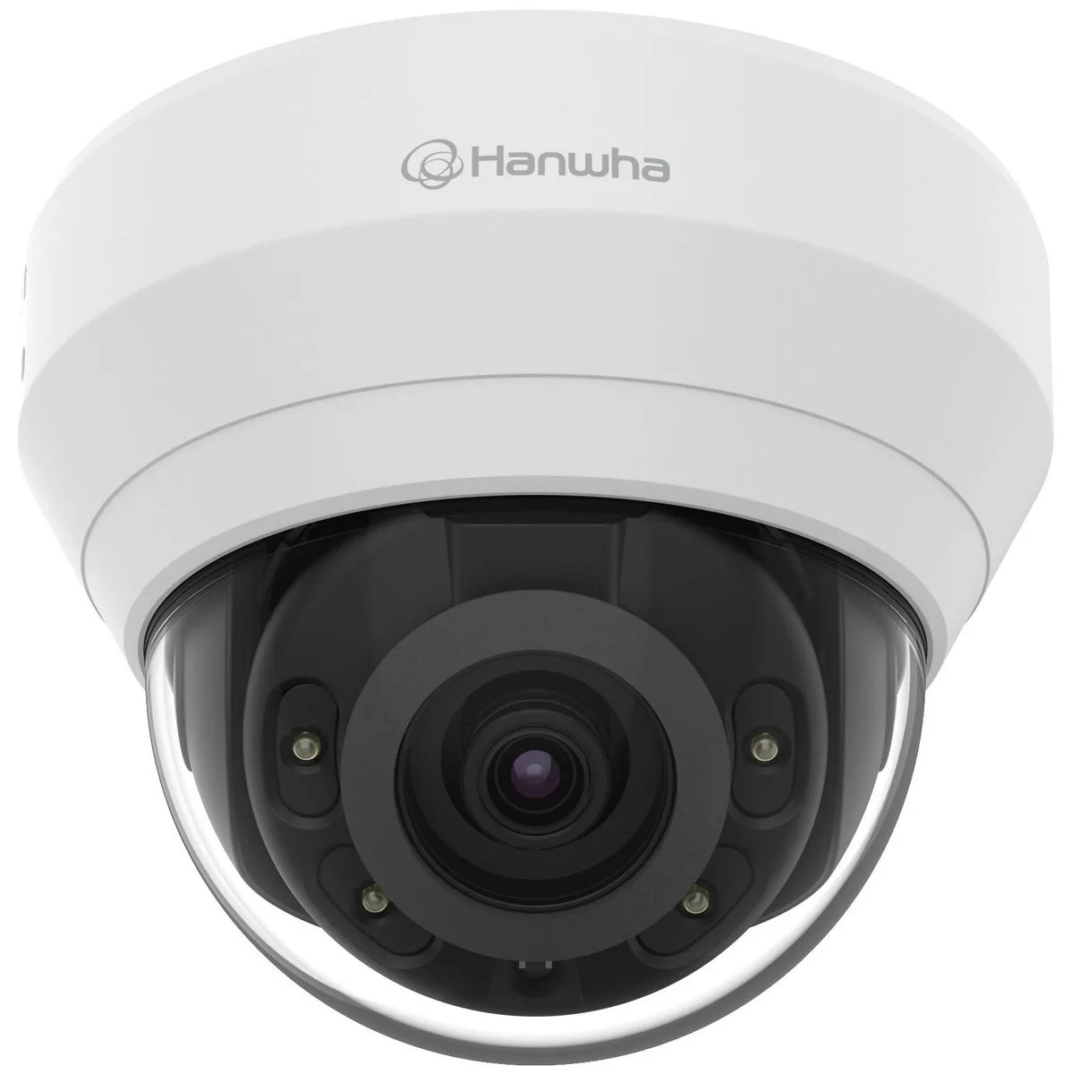 IP-камера Hanwha LND-6012R, 2MP, купольная для внутреннего использования, 2.8 мм, f/2.0, ИК до 20 м, PoE.