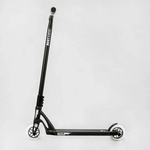 Труковий самокат Best Scooter SCS-система алюмінієвий диск та дека колеса PU 115 мм для трюків та фрістайлу.