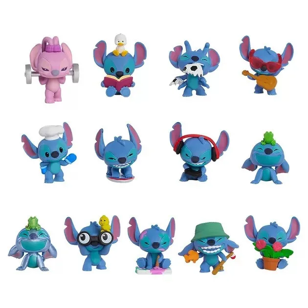 Дитяча фігурка Stitch 5 см пластиковий блакитний