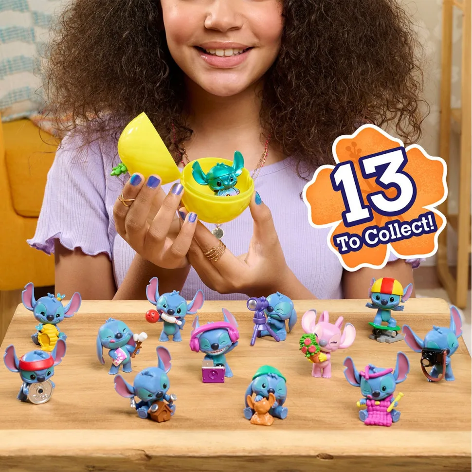 Дитяча фігурка Stitch 5 см пластиковий блакитний