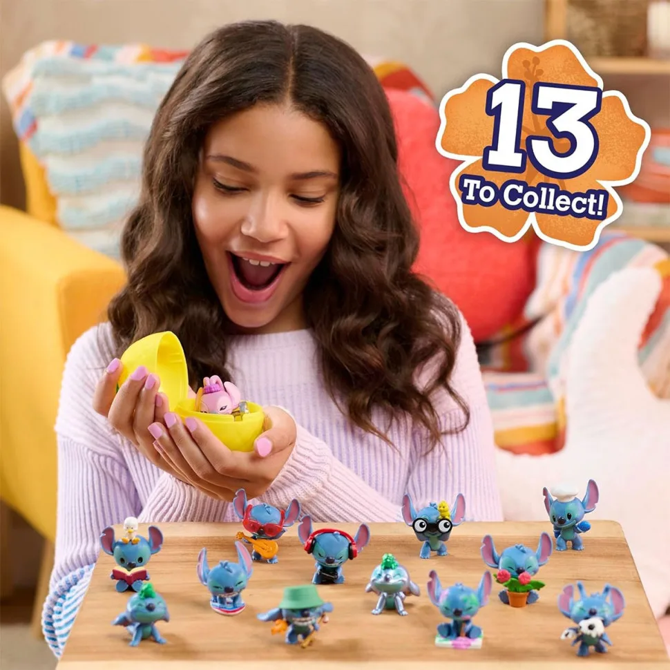 Дитяча фігурка Stitch 5 см пластиковий блакитний