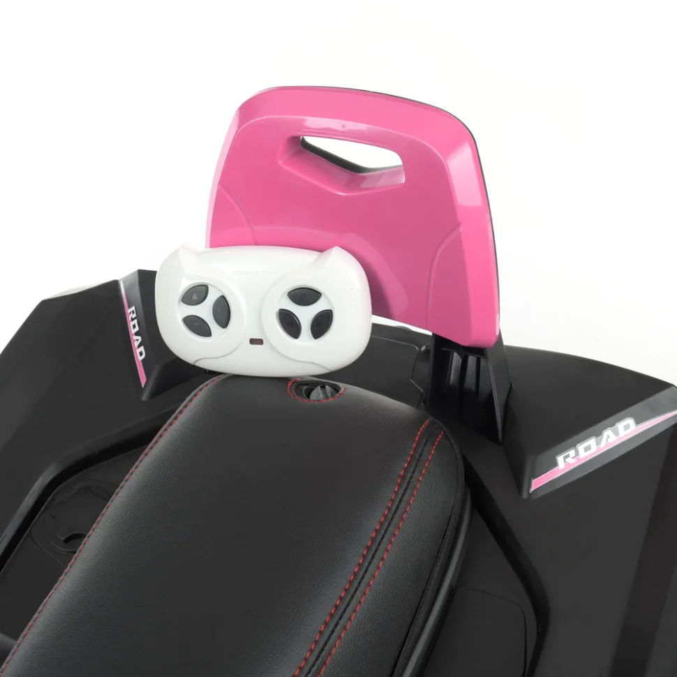 Дитячий електроквадроцикл Bambi Racer шкіра 103х70х71 см коричневий
