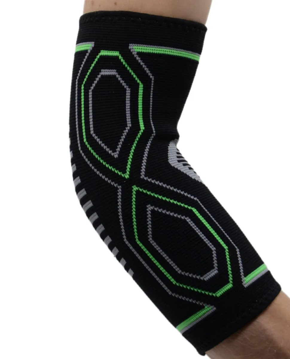 Налокітники Active Point бавовна L/XL чорні пара