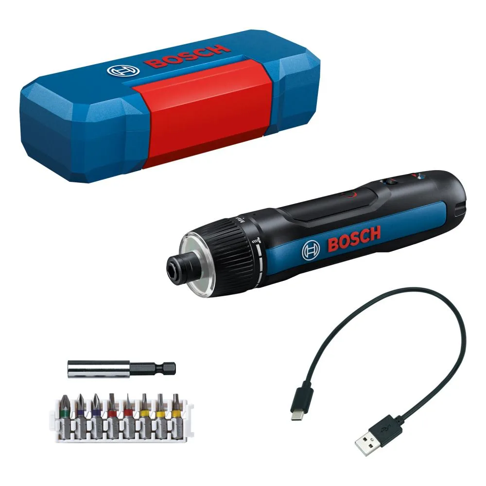 Акумуляторний шурупокрут Bosch Professional GO 3, 3.6В, 5Нм, 360 об/хв, вага 0.32 кг.