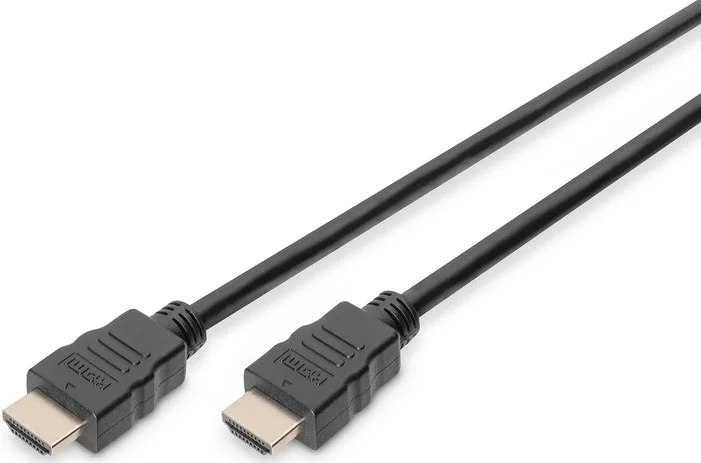 Кабель DIGITUS HDMI (M/M), High speed/Ethernet, 5м, чорний