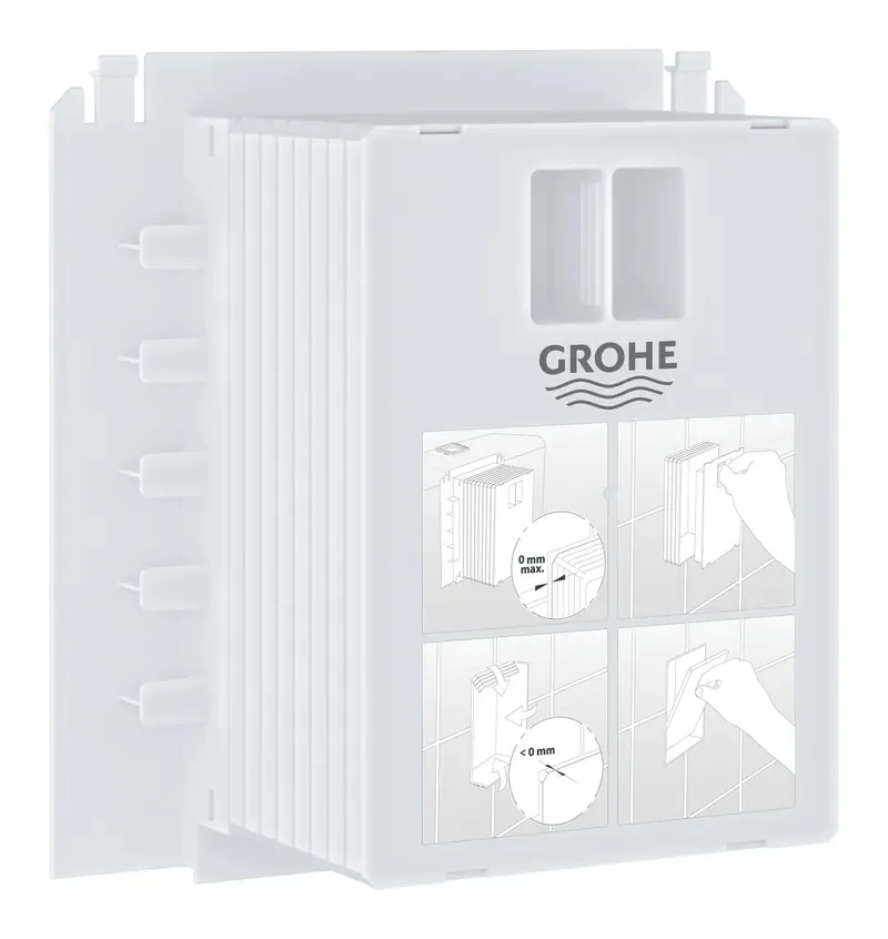 Ревізійний короб Grohe ABS 130х172 мм Білий