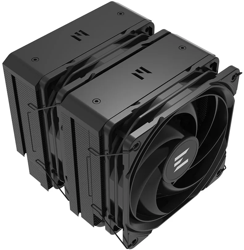 Процесорний кулер  Zalman CNPS14X DUO, LGA1851, 1700, 1200, 115x, AM5, AM4, AM3, 4pin, PWM, TDP270W, чорний
