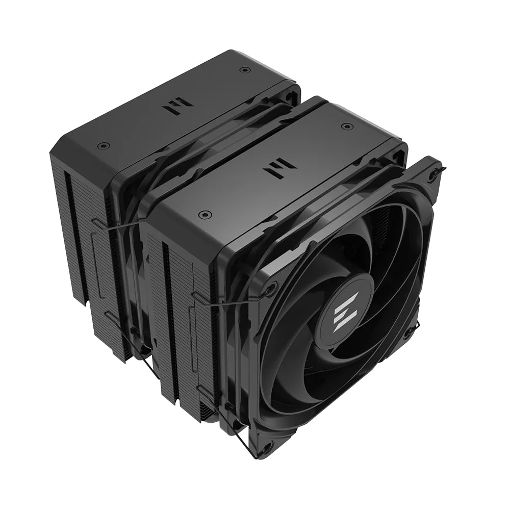 Процессорный кулер Zalman CNPS14X DUO, LGA1851, 1700, 1200, 115x, AM5, AM4, AM3, 4pin, PWM, TDP270W, черный.