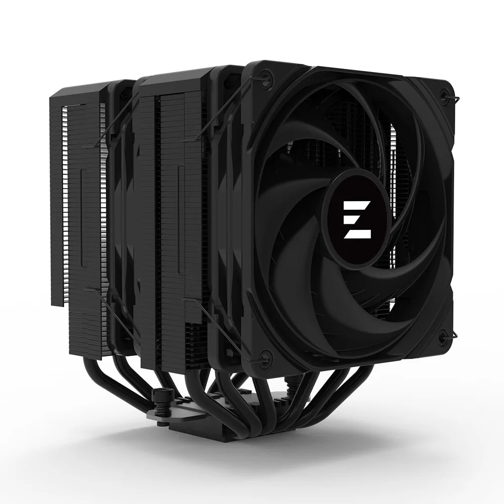 Процессорный кулер Zalman CNPS14X DUO, LGA1851, 1700, 1200, 115x, AM5, AM4, AM3, 4pin, PWM, TDP270W, черный.