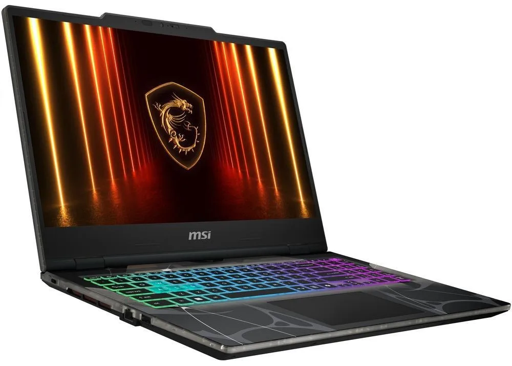 Ноутбук MSI ігровий чорний 15.6" AMD R7 16GB SSD 512GB NVIDIA RTX 5050
