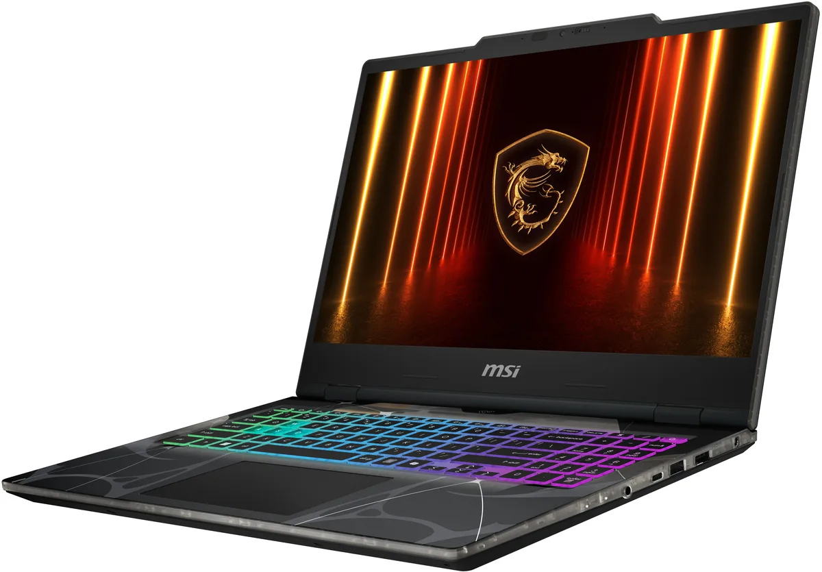 Ноутбук MSI ігровий чорний 15.6" AMD R7 16GB SSD 512GB NVIDIA RTX 5050