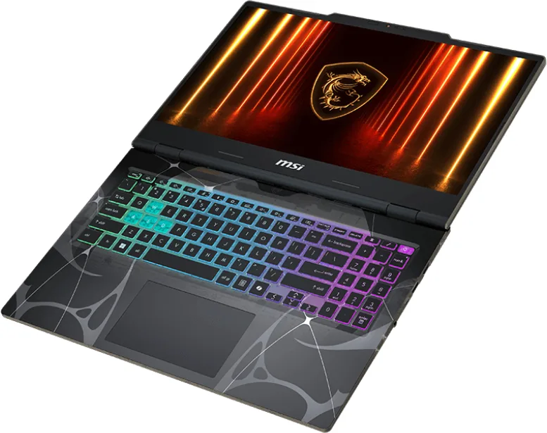 Ноутбук MSI ігровий чорний 15.6" AMD R7 16GB SSD 512GB NVIDIA RTX 5050