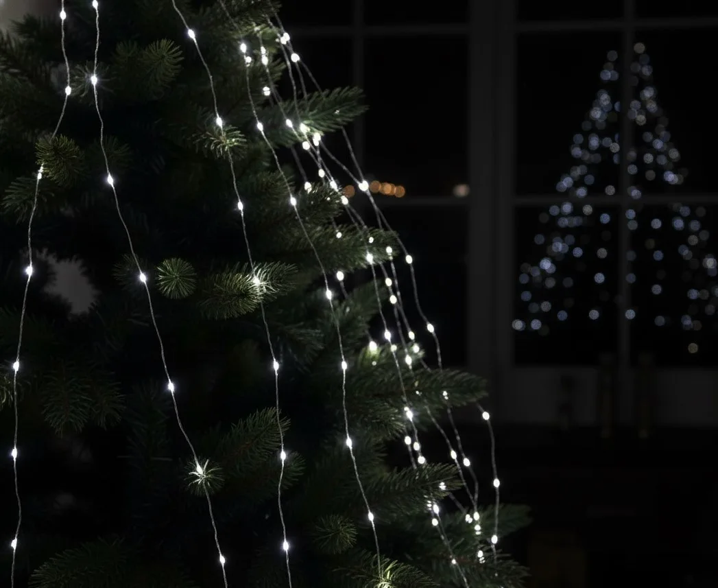 Гирлянда электрическая Chomik 200 LED 10х2 м холодный белый от сети