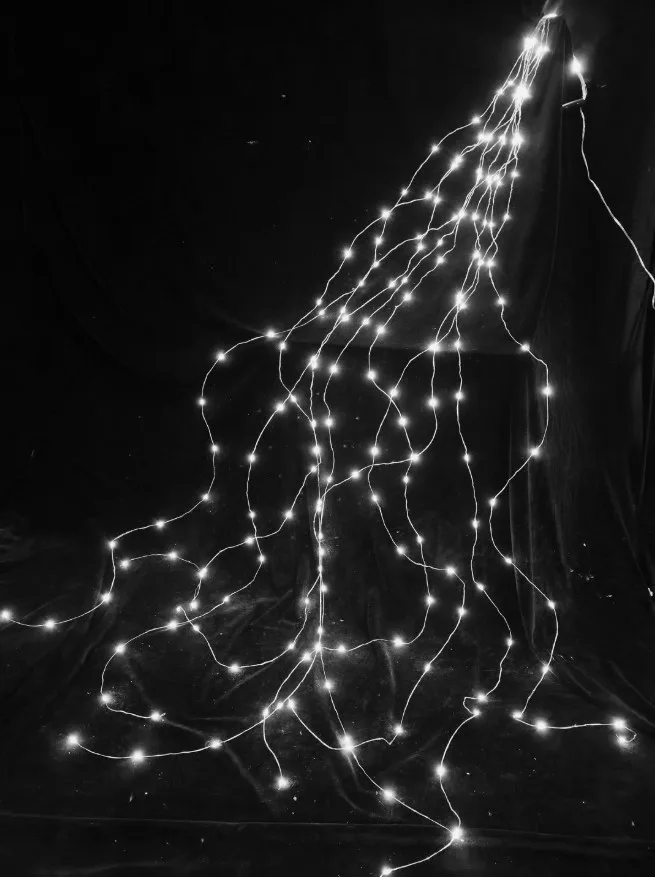 Гирлянда электрическая Chomik 200 LED 10х2 м холодный белый от сети