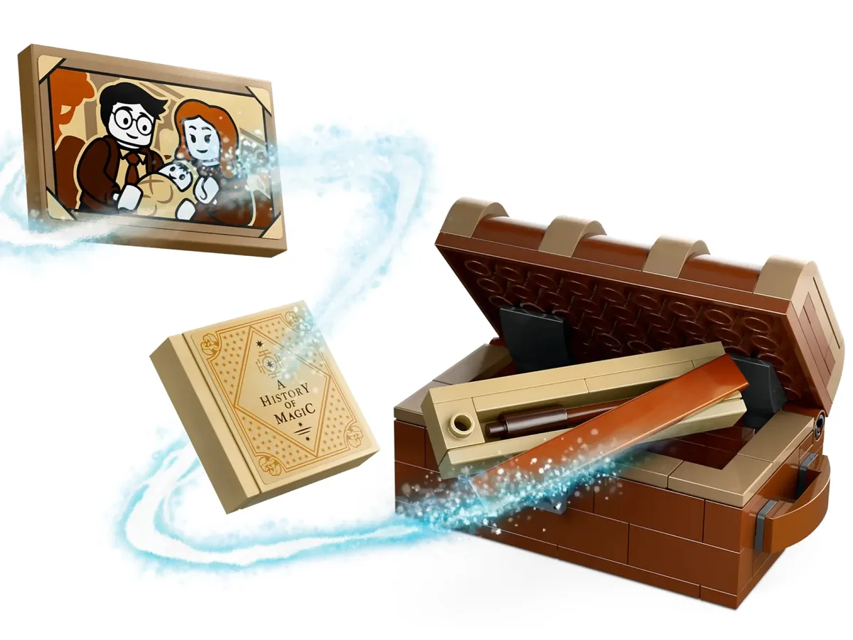 Конструктор LEGO Harry Potter Гедвіґа 7+ для дівчат і хлопців пластиковий 24х20 см Білий