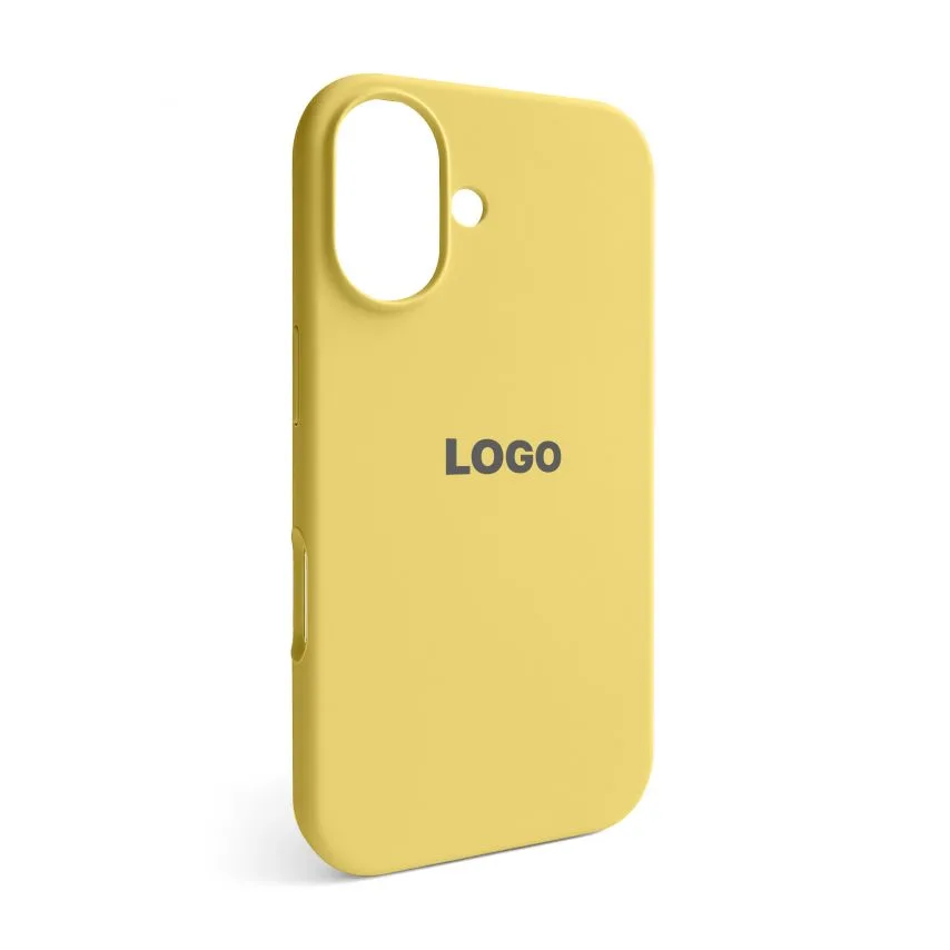 Чохол Silicone Case для Apple iPhone силіконовий жовтий