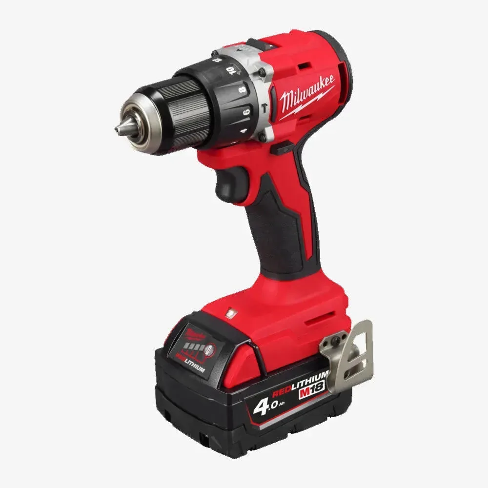 Акумуляторний шуруповерт-дриль Milwaukee М18 BLPDRC-422С 18В 1х2А·год 1х4А·год 60Нм 500·1700об/хв ЗП M12-18C