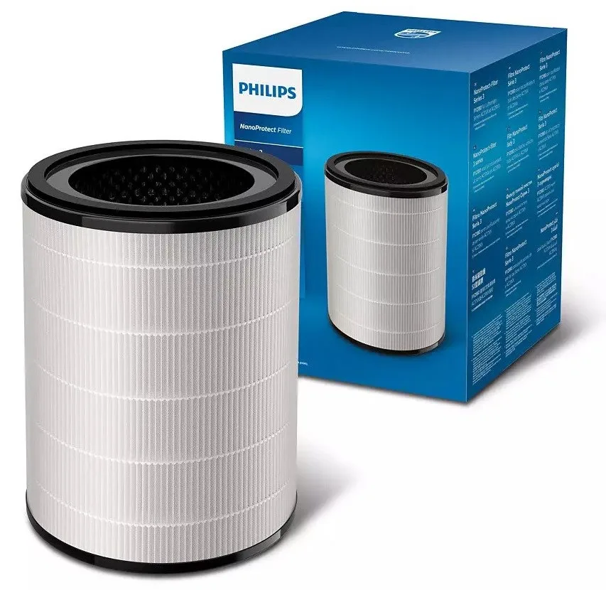 Фільтр Philips HEPA з активованим вугіллям 2,4 м2 для видалення алергенів та бактерій