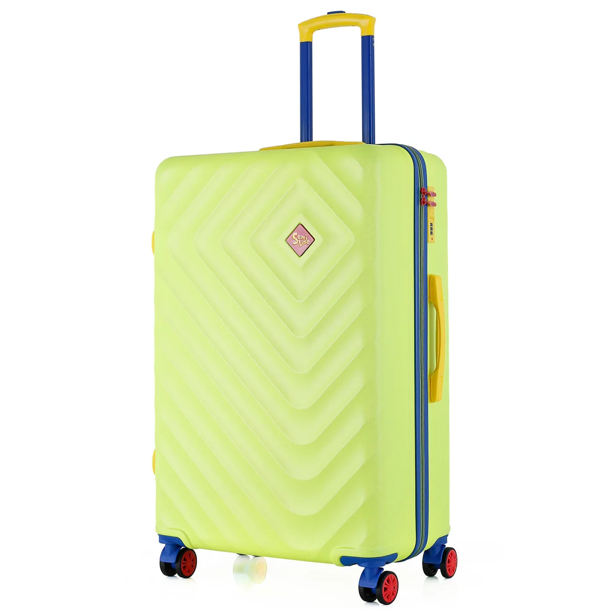Валіза ABS пластик 28" великий салатовий