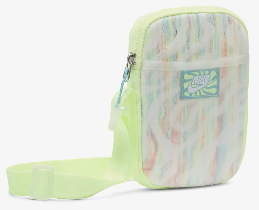 Сумка кроссбоди NIKE полиэстер S салатовый 18x13x3 см