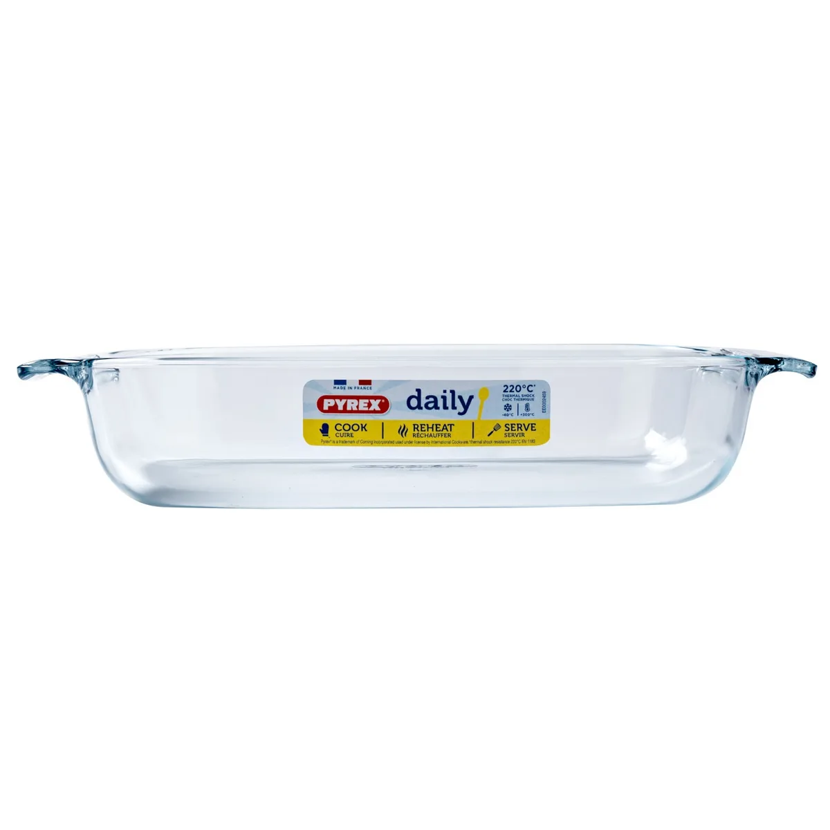 Форма Pyrex боросилікатне скло прямокутна 39х25х7 см