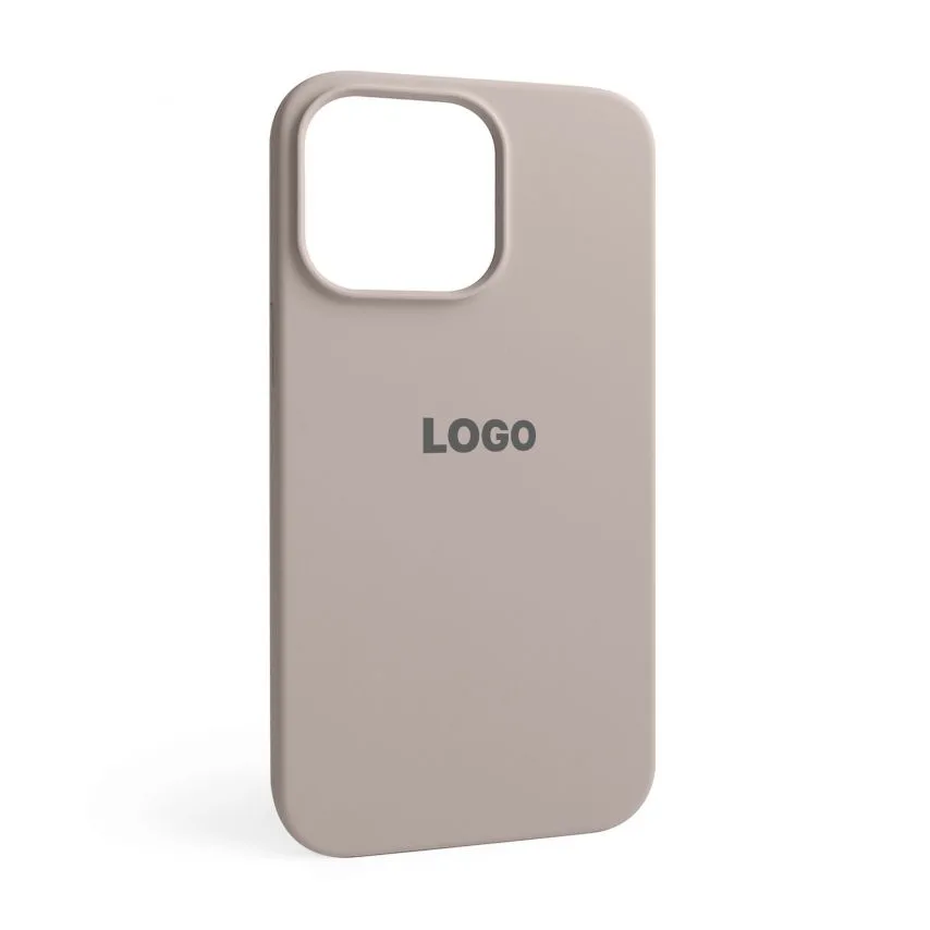 Чохол силіконовий для Apple iPhone 15 Pro Max  lavender  сірий